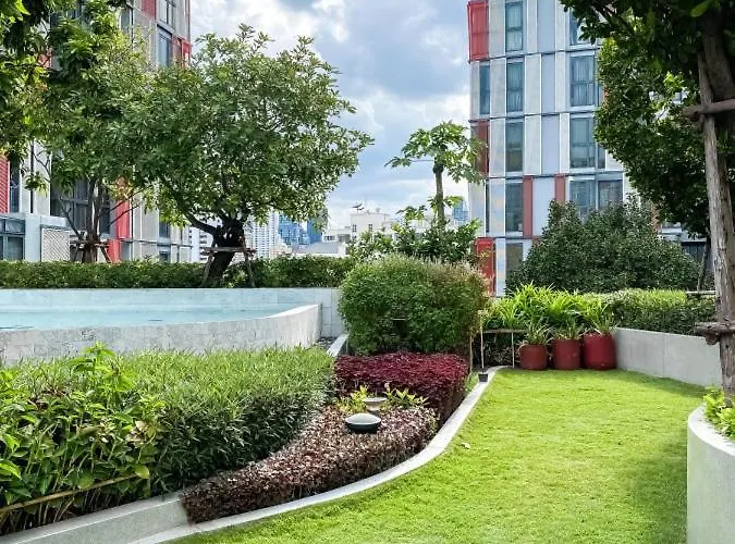 Modern-design 45 Sqm - Ultra Fast Wifi - Ekamai Apartment *