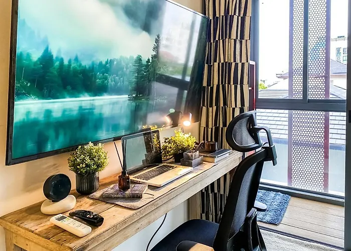 Modern-design 45 Sqm - Ultra Fast Wifi - Ekamai *