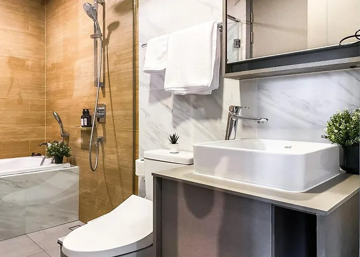 Modern-design 45 Sqm - Ultra Fast Wifi - Ekamai * Bangkok