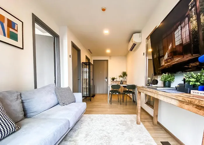 Apartment Modern-design 45 Sqm - Ultra Fast Wifi - Ekamai *