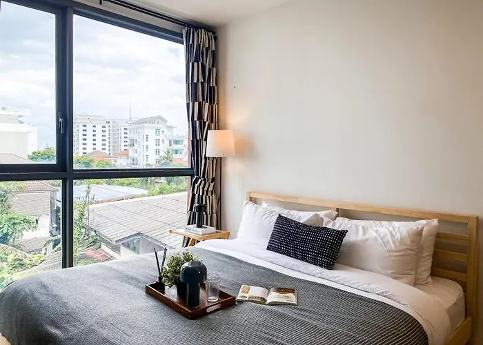 Modern-design 45 Sqm - Ultra Fast Wifi - Ekamai