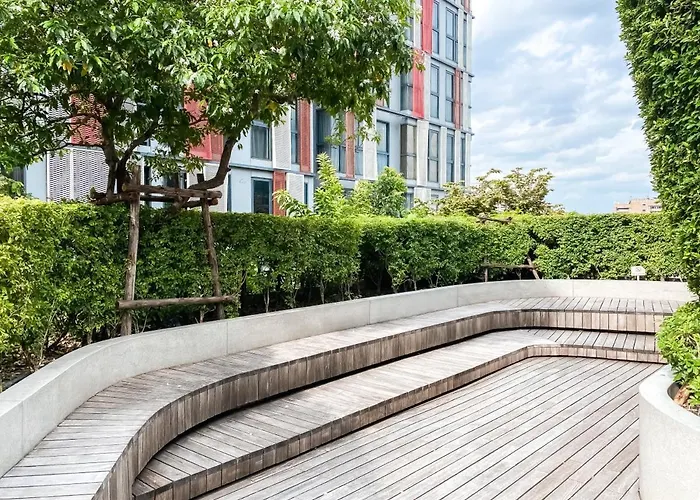 Modern-design 45 Sqm - Ultra Fast Wifi - Ekamai Apartment